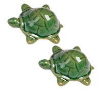 hindraem Cubierta de pernos de inodoro, decoración pernos, cubierta decoración tortuga, tapa inodoro, baño a tortuga 2PCS)