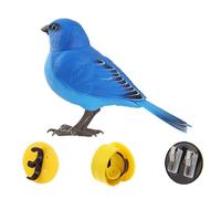 hindraem interactiva de Juguete con Forma de pájaro Que Canta y gorjea. Ideal para niños. Imita los Movimientos Naturales de un pájaro Real y gorjea y Canta, Alionín, 13.5 x 9 cm