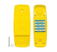 hindraem Juguetes de teléfono Divertidos y Atractivos para niños, Juegos Infantiles, teléfono, Equipo para Exteriores, Aventura Creativa, Marco de Escalada, Amarillo