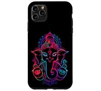 Hindú Ganesha Puja Elefante Dios India Meditación Yoga Murti Carcasa para iPhone 11 Pro Max