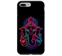 Hindú Ganesha Puja Elefante Dios India Meditación Yoga Murti Carcasa para iPhone 7 Plus/8 Plus