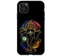Hindu Ganesha Puja Elephant God India Meditation Yoga Murti Carcasa para iPhone 11 Pro MAX