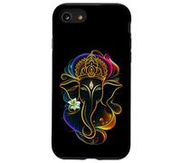 Hindu Ganesha Puja Elephant God India Meditation Yoga Murti Carcasa para iPhone SE (2020) / 7/8