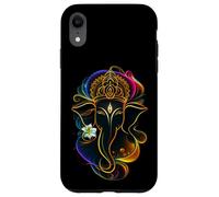 Hindu Ganesha Puja Elephant God India Meditation Yoga Murti Carcasa para iPhone XR