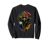 Hindu Ganesha Puja Elephant God India Meditation Yoga Murti Sudadera