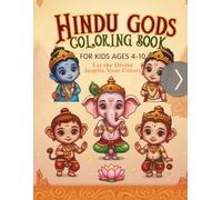 Hindu Gods Coloring Book: Fun & Easy Coloring for Kids Ages 4-10