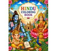 Hindu Mythology Coloring Book: Hindu Deities Black and White Coloring Pages