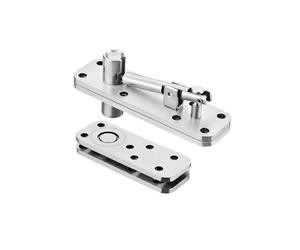 hinge, Bisagra de puerta de madera del cielo giratorio del eje del acero inoxidable secreto arriba y abajo invisible,part(Door Spindle Black)