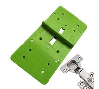 Hinge Jig - PP 12x6x2cm | 35mm Precision Concealed Guide, Concealed Hinge Jig For Cabinet, Drawer, Shelf, Frame Hole Carpentry, Woodworking Installation And Attention To Detail.