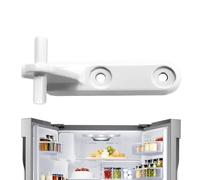 Hinge Repair, Fridge Shaft Replacement System, 3.15x0.59x1.65 inches Door Fix Kit with Steel Core Build, Portable Metal Connector Part, Industrial Twist Design, Kitchen Appliance Use