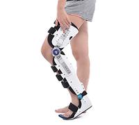 Hinged Knee Brace Post Op Knee Brace Knee Support Adjustable ROM Leg Stabilizer Recovery Immobilization After Surgery for Torn Acl Meniscus Tear Pcl Surgery Recovery (Left)
