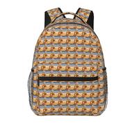 Hingor Mochila de ocio unisex con estampado de leopardo y arena, ligera, para viajes, trabajo, uso diario, escapadas de fin de semana
