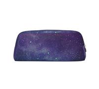 Hingor Universe with Stars Galaxy Interstellar Print Fashion Stationery Pencil Bag Neceser con cremallera para cosméticos, papelería, bolso, estuche de viaje, Gold, Talla única, Bolsa para monedas