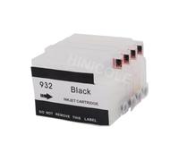 Hinicole Compatible con Cartucho de Tinta 932 XL Officejet 6100 6600 6700 7110 7610 7612 Cartucho de Recarga