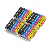 Hinicole Compatible con Cartucho de Tinta PGI-480 CLI-481 TS704 TR7540 TR8540 TS6140 TS9540 TS6240 Impresoras(4 Sets)