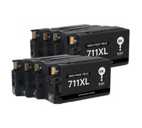 HINICOLE Compatible con Cartuchos de Tinta DesignJet T520 T120 impresoras Modelos CZ130A CZ131A CZ132A CZ133A
