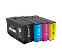 Hinicole Compatible con Cartuchos de Tinta PGI 1400 MAXIFY MB2040 MB2340 MB2140 MB2740 Impresoras PGI1400 PGI1400 XL(1Set)