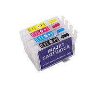 Hinicole Compatible con Juego de Cartuchos de Tinta 4 Uds 603xl T603 E603 Uso con impresoras XP2100 XP2105 XP3100 WF2830 XP4100 XP4105