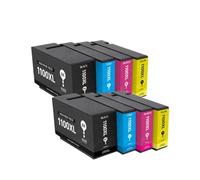 Hinicole PGI-1100 Compatible con Cartucho de Tinta MAXIFY MB2010 MB2110 MB2710 Impresora de inyección de Tinta con Suministro Completo de Tinta(2Set)
