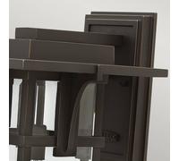 HINKLEY Aplique de exterior Manhattan L, bronce
