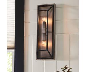 HINKLEY Aplique Fulton, bronce, 2 luces