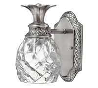 HINKLEY Aplique LED Plantation, níquel envejecido True