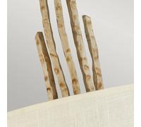 HINKLEY Aplique Spyre, blanco/crema-oro