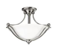 HINKLEY Encantadora lámpara de techo BOLLA níquel