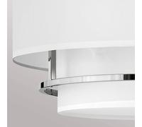 HINKLEY Lámpara colgante Graham Duo Mount 4 luces Ø 58,4cm níquel pulido