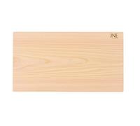 Hinoki - Tabla de cortar reversible de madera de ciprés, 17.3 x 9.5 x 1.2 pulgadas, tabla de cortar, tabla de carnicero, tabla de servir, una sola pieza sólida, sin juntas, sin pegamento, regalo de