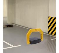 HINOPY Bloqueo de aparcamiento, bloqueo automático de aparcamiento con 2 mandos a distancia para todo tipo de aparcamientos y parcelas