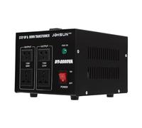 HINOPY Transformador de tensión DT-2000 VA 2000 W 220 V a 110 V convertidor de voltaje step-up/down para todos los dispositivos electrónicos y eléctricos