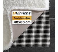 Hinrichs Base Antideslizante Alfombra 40x60cm - Alfombra Antideslizante - Alfombras Antideslizantes - Malla Antideslizante para Alfombras Incluyendo 12 Almohadillas de Fieltro…