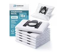 Hinrichs Bolsas de aspiradora (16 unidades, aptas para Siemens VS 52/VS52 y Bosch-Siemens tipo G/G ALL, bolsas de varias capas para VS52A20, VS52A30)