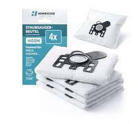 Hinrichs Bolsas de aspiradora compatibles con Miele y Hoover, H03M, repuesto para Swirl M40, EDEKA E03, DM PR20 y Rossmann R080, 3 capas con cierre higiénico