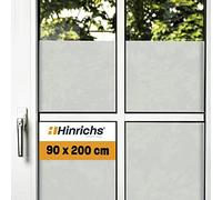 Hinrichs Vinilos Adhesivos para Cristales 90x200cm - Vinilo Translúcido Mate para Vidrios, Espejos y Ventanas.