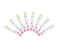 HINTRMENT 100 Fundas de Algodón para Dedos Transpirables y Absorbentes de Sudor, Lavables y Protectores para Trabajo en Cocina y Escultura Varios estilos