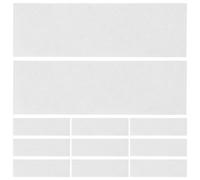 HINTRMENT 100 Hojas de Papel Secante para Laboratorio Absorción Rápida y Eliminación de Partículas, Papel de Separación de Pigmentos en Caja para Experimentos Químicos y Microscopía