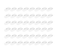 HINTRMENT 100 Piezas de Uñas Postizas de Plástico de Color Claro para Práctica y Entrenamiento de Uñas DIY Suministros de Manicura Profesionales y Formación de Técnicas