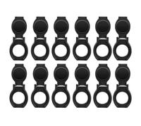 HINTRMENT 12 Tapas de Lentes para Cámaras Web y USB de Plástico Negro Que Protegen la Privacidad Diseño Simple para Computadoras de Escritorio y Dispositivos Adicionales