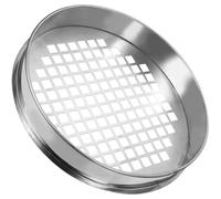 HINTRMENT 1pieza Colador de Acero Inoxidable para Hogar Tamiz de Malla Fina con Diseño Especial para Clasificación de Arándanos Tamizador Multiusos para Café y Perlas Resistente y Fácil