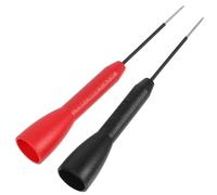 HINTRMENT 2 Piezas de Sondas de Prueba para Multímetro Punta No Destructiva y Penetración Rápida de Cables, Material Cobre y Acero Inoxidable, Adecuado para Prueba de Circuitos