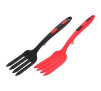 HINTRMENT 2 Tenedores de Silicona Ergonómicos para Cocina, Accesorios Multifunción Cómodos y Fáciles de Guardar, Ideales para Hoteles y Restaurantes