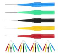 HINTRMENT 25 Sondas de Prueba para Multímetro Automotriz, No Destructivas, Punta de Aguja y Cuerpo de Pvc, Portátiles para Técnicos en Reparación de Cables y Circuitos