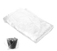 HINTRMENT 80 Bolsas Desechables de Plástico para Pedicura, Firmes y Prácticas, Protegen los Pies Suciedad en Spa y Baño de Pies