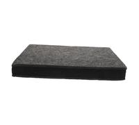 HINTRMENT Almohadilla Absorbente de Ruido para Subwoofer 30X40X5.2 CM, Tapete Vibratorio de Poliéster, Almohadilla de Aislamiento de Vibraciones para Home Studio, Color Gris Oscuro