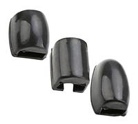 HINTRMENT Almohadillas de Silicona Negras Reemplazo Cómodo y Almacenamiento Conveniente 3 Piezas para Saxofón Cojín Reposapulgares para Instrumentos