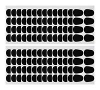 HINTRMENT Almohadillas de Silicona para Saxofón 0,8 Mm, 50 Piezas, Accesorios para Saxofón Alto, Tenor y Soprano, Parches Protectores Dentales Cómodos para Boquilla de Saxófono