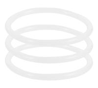 HINTRMENT Anillos de Goma para Cuencos 3 Piezas 8,5 Cm, Juntas Tóricas Resistentes y Compactas, Cojines para Cuencos Sonoros de Meditación, Accesorios para Instrumentos Rituales