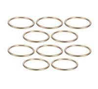 HINTRMENT Aros Metálicos para Manualidades 10 Piezas 8 CM Grosor 5 MM para Decoración de Bodas y Proyectos de Macramé